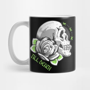 Skull n roses Mug